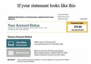 Statement example